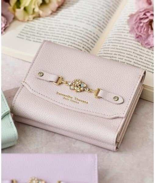 Amazon | [サマンサタバサプチチョイス] フラワービット 折財布 | 財布